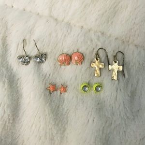 Set of Random Claire’s Earrings